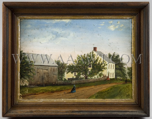 Home In The Country
New England
Circa 1850, entire view